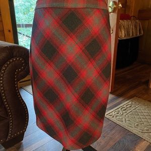 Plaid Skirt